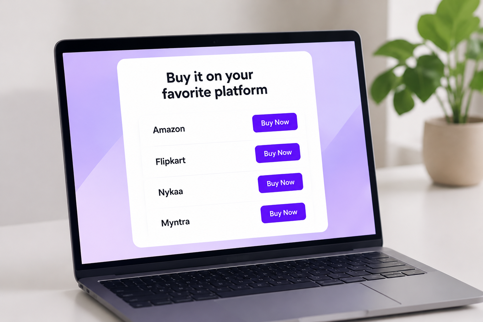 RetailReach multi-platform shopping widget